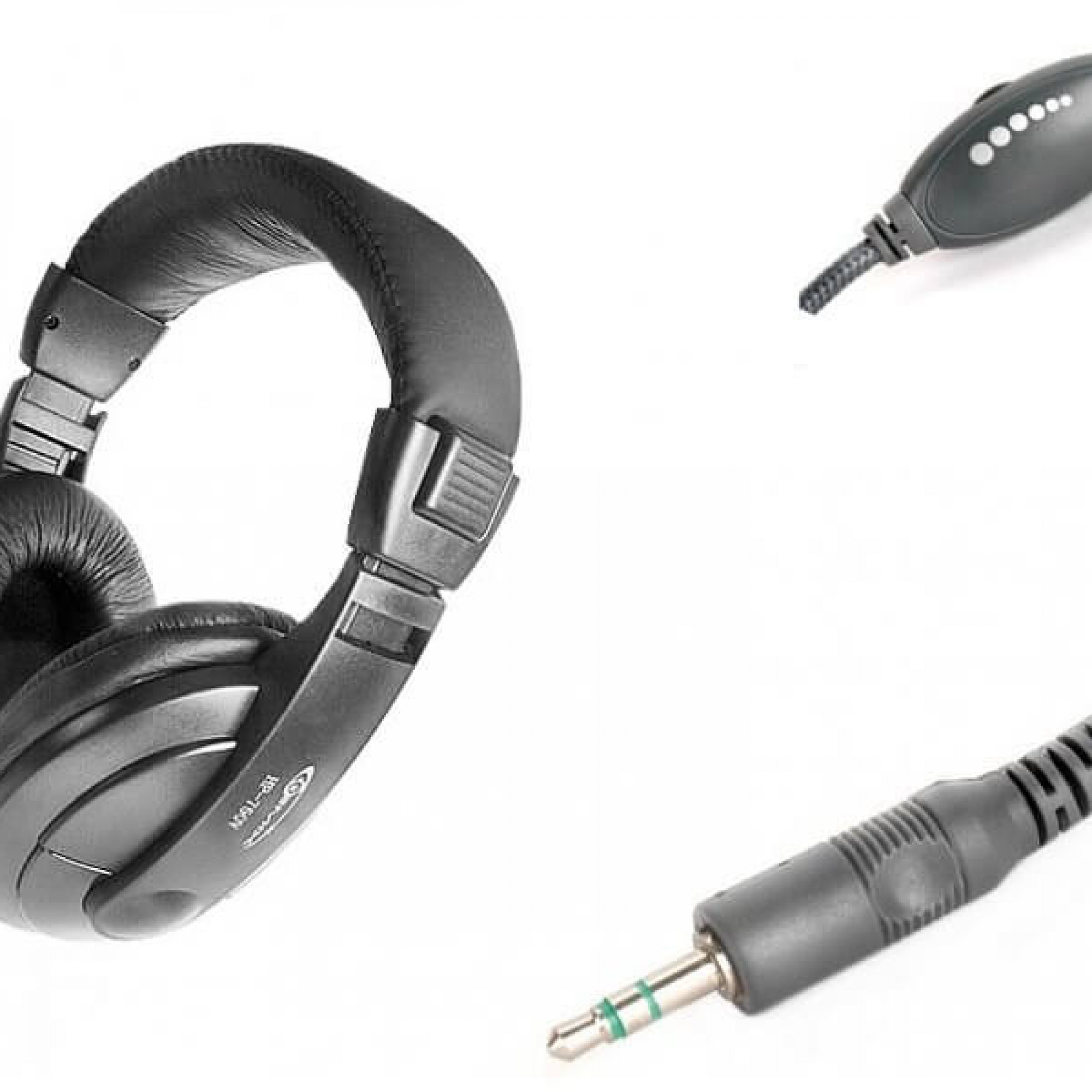 Наушники Gemix HP-750V Black, Mini jack (3.5 мм), накладные, кабель 2.5 м
